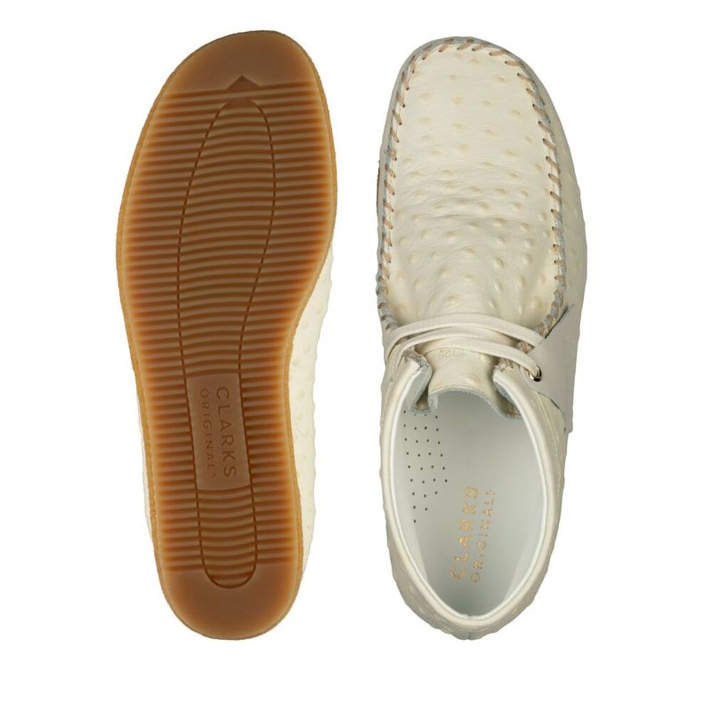 Clarks Womens Wallabee ELVTD Beige Shoes (NWT) - Picture 6 of 6